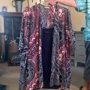 Catherine’s Kimono and tank set